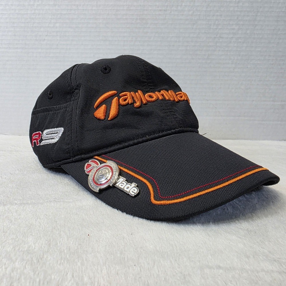 Vintage Taylormade R9 Tmax Gear Golf Hat Cap Strapback Adult One Size Rare Logo
